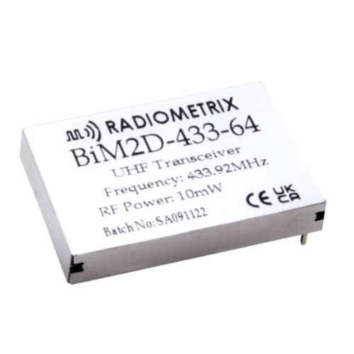 BiM2D-433-64 : UHF Wideband FM Radio Transceiver 433.920MHz, 64kbps, 10mW