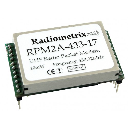 RPM3-918.525-17 : UHF OEM Radio Packet Modem. 918.525MHz, 3mW