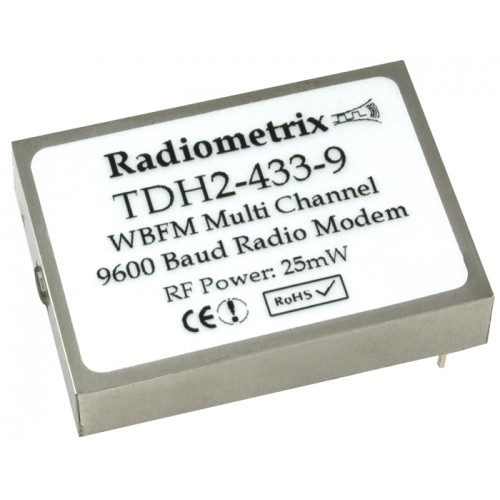 TDH2-433-9 : UHF High Power Multichannel Serial Modem