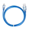 CBL-USB-A2MF3 : USB 2.0 Type A Female to Mini Extension Cable Lead Blue 30cm